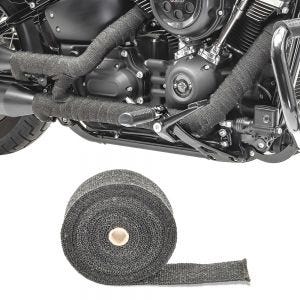 Motorrad Hitzeschutzband Craftride Auspuffband schwarz 10m_1