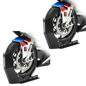 Set: Transportständer Wippe bis 21" sw + sw matt für Harley Davidson Sportster 883 Superlow_1