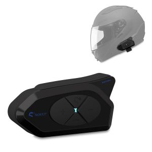 Intercom motorsykkel Tourtecs GoCom4 Bluetooth kommunikasjonssystem med headset IP65 trådløst