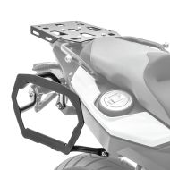 Bagasjebrett egnet for BMW F 800 GS 08-17 SLP Bagtecs for aluminiumskofferter og salvesker + bagasjebrett