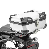 Alu toppveske som passer for BMW C 400 GT/X Aluminium Bagtecs XB28S