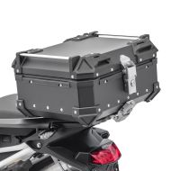 Motorsykkel Alu Toppkoffert Bagtecs XB28 Aluminium Universal 28 Liter svart