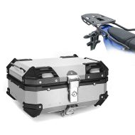 Set top case + bagasjehylle som passer for Yamaha Tenere 700 19-24 sølv Bagtecs XB22