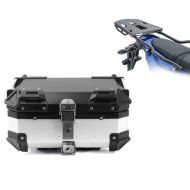 Set top case + bagasjehylle som passer for Yamaha Tenere 700 19-24 sølv Bagtecs XB28