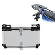 Set top case + bagasjehylle som passer for Yamaha Tenere 700 World Raid 22-24 sølv Bagtecs XB65
