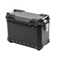 Motorsykkel aluminium koffert Bagtecs XW30 aluminium side koffert 30 L universal sort venstre