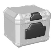 Ryggpute egnet for motorsykkel aluminium toppkoffert aluminium ryggstøtte Bagtecs RL2U