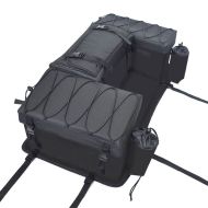 Bakveske som passer til Adly ATV 320 Supermoto Bagtecs toppkoffert QB4 svart