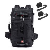 Motorsykkelryggsekk Bagtecs HK4 haleveske inkl. spennstropper 45 liter sort