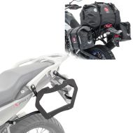 Sadelveskesett WP8 egnet for Honda Transalp 750 23-24 med haleveske og veskestativ Bagtecs