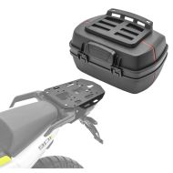 Set top case + bærer egnet for Husqvarna Norden 901 21-24 DK45 Bagtecs