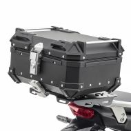 Alu Topcase egnet for BMW F 750 GS/700 GS Aluminium Bagtecs XB22 svart