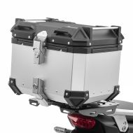 Alu Topcase egnet for BMW R 80 G/S/S 1000 XR Aluminium Bagtecs XB35 sølv
