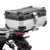 Motorsykkel Alu Toppkoffert Bagtecs XB28 Aluminium Universal 28 Liter sølv