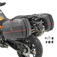 Motorsykkelkoffert Bagtecs TB8S sidekoffert 2x45 liter + monteringsadapter
