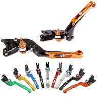 Bremsehåndtak og clutchspak Vario 2 egnet for KTM 690 SMC / R 14-23 med ABE V-Trec spaksett, sammenleggbar og justerbar i lengden