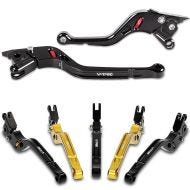 Bremsehåndtak og clutchspak VX egnet for MV Agusta Brutale 990 R 10-11 lang / kort V-Trec spaksett med ABE