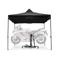 Set Zentralständer Power-Evo für Yamaha YZF-R3 15-21 mit Rennzelt 3x3m Constands schwarz_1