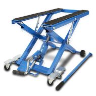 Hydraulisk lift egnet for Chopper/Custombike ConStands Mid-lift XL blå CB14690