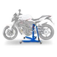 Sentralstativ egnet for MV Agusta Brutale 750 01-05 blå motorsykkeljekk ConStands Power-Classic