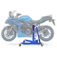 Sentralstativ egnet for Suzuki GSX-S 1000 GT 22-25 blå motorsykkeljekk ConStands Power-Classic