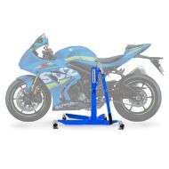 Sentralstativ egnet for Suzuki GSX-R 1000 R 17-21 blå motorsykkeljekk ConStands Power-Classic