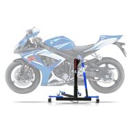 Sentralstativ egnet for Suzuki GSX-R 750 06-07 blå motorsykkeljekk ConStands Power-Evo