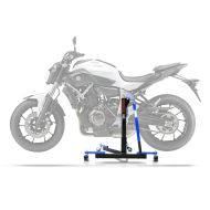 Sentralstativ egnet for Yamaha MT-07 13-25 blå motorsykkeljack ConStands Power-Evo