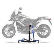 Sentralstativ egnet for Honda NC 750 S / X 14-25 DCT blå motorsykkeljekk ConStands Power-Evo
