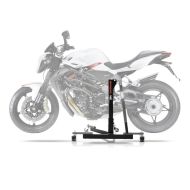 Sentralstativ egnet for MV Agusta Brutale 1078 RR 2009 grå motorsykkeljekk ConStands Power-Evo