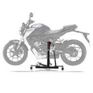 Sentralstativ egnet for Honda CB 125 R 18-25 grå motorsykkeljekk ConStands Power-Evo