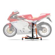 Sentralstativ egnet for MV Agusta F4 750 98-04 oransje motorsykkeljekk ConStands Power-Evo