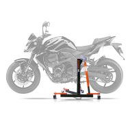 Sentralstativ egnet for Kawasaki Z 750 / R 07-12 oransje motorsykkeljekk ConStands Power-Evo