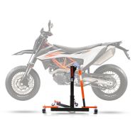 Sentralstativ egnet for KTM 690 SMC / R 19-24 oransje motorsykkeljekk ConStands Power-Evo