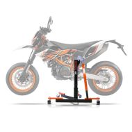 Sentralstativ egnet for KTM 690 SMC / R 08-16 oransje motorsykkeljekk ConStands Power-Evo