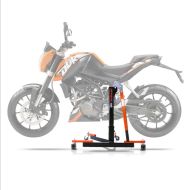 Sentralstativ egnet for KTM 125 Duke 11-16 oransje motorsykkeljekk ConStands Power-Evo