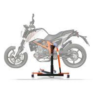 Sentralstativ egnet for KTM 690 Duke 08-19 oransje motorsykkeljekk ConStands Power-Evo