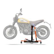 Sentralstativ egnet for Ducati Scrambler 15-17 oransje motorsykkeljekk ConStands Power-Evo