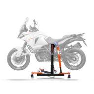 Sentralstativ egnet for KTM 1290 Super Adventure S 17-20 oransje motorsykkeljekk ConStands Power-Evo
