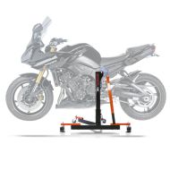 Sentralstativ egnet for Yamaha FZ8 / Fazer 8 (FZ8 Fazer) 10-16 oransje motorsykkeljekk ConStands Power-Evo