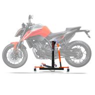 Sentralstativ egnet for KTM 890 / Duke R 20-23 oransje motorsykkeljekk ConStands Power-Evo
