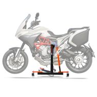 Sentralstativ egnet for MV Agusta Turismo Veloce 14-25 oransje motorsykkeljekk ConStands Power-Evo