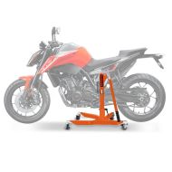 Sentralstativ egnet for KTM 890 / Duke R 20-23 oransje motorsykkeljekk ConStands Power-Classic