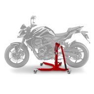 Sentralstativ egnet for Kawasaki Z 750 / R 07-12 motorsykkeljekk ConStands Power-Classic