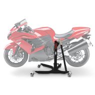 Sentralstativ egnet for Kawasaki ZZR 1400 06-20 svart motorsykkeljekk ConStands Power-Classic NYHET