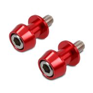 Motorsykkel prisme socket racing adapter Motea Assen M6 rød