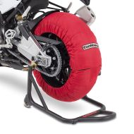 Dekkvarmersett egnet for Ducati 1299 / 1199 / 959 / 899 Panigale / S ConStands Laguna Seca 60-80°C rød