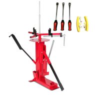Sett motorsykkel dekkskifter XL9R 4-21" med dekkjern og felgbeskyttersett ConStands