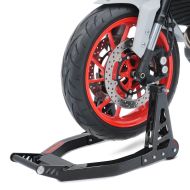 Reparasjonsstativ forhjul ConStands Superlight-V karbon motorsykkelstativ V-feste