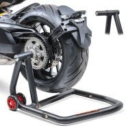 Enarms reparasjonsstativ egnet for Ducati Multistrada V4 Pikes Peak 22-24 Single One-POM enkeltarmsstativ svart